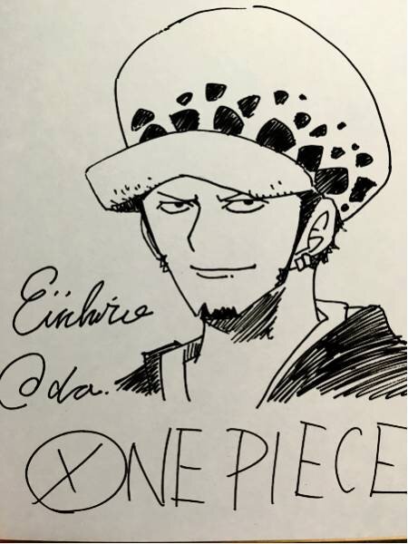 Educational counterfeit reference image (u112365357.1). — educational counterfeit (FAKE) shikishi reference associated with Eiichiro ODA