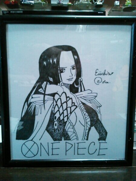 Educational counterfeit reference image (n181293413.2). — educational counterfeit (FAKE) shikishi reference associated with Eiichiro ODA