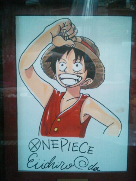 Educational counterfeit reference image (m173551643.3). — educational counterfeit (FAKE) shikishi reference associated with Eiichiro ODA