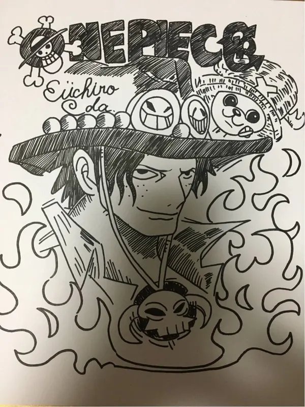 Educational counterfeit reference image (b275870946.1). — educational counterfeit (FAKE) shikishi reference associated with Eiichiro ODA