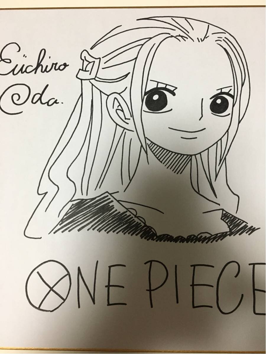 Educational counterfeit reference image (u164581685.1). — educational counterfeit (FAKE) shikishi reference associated with Eiichiro ODA