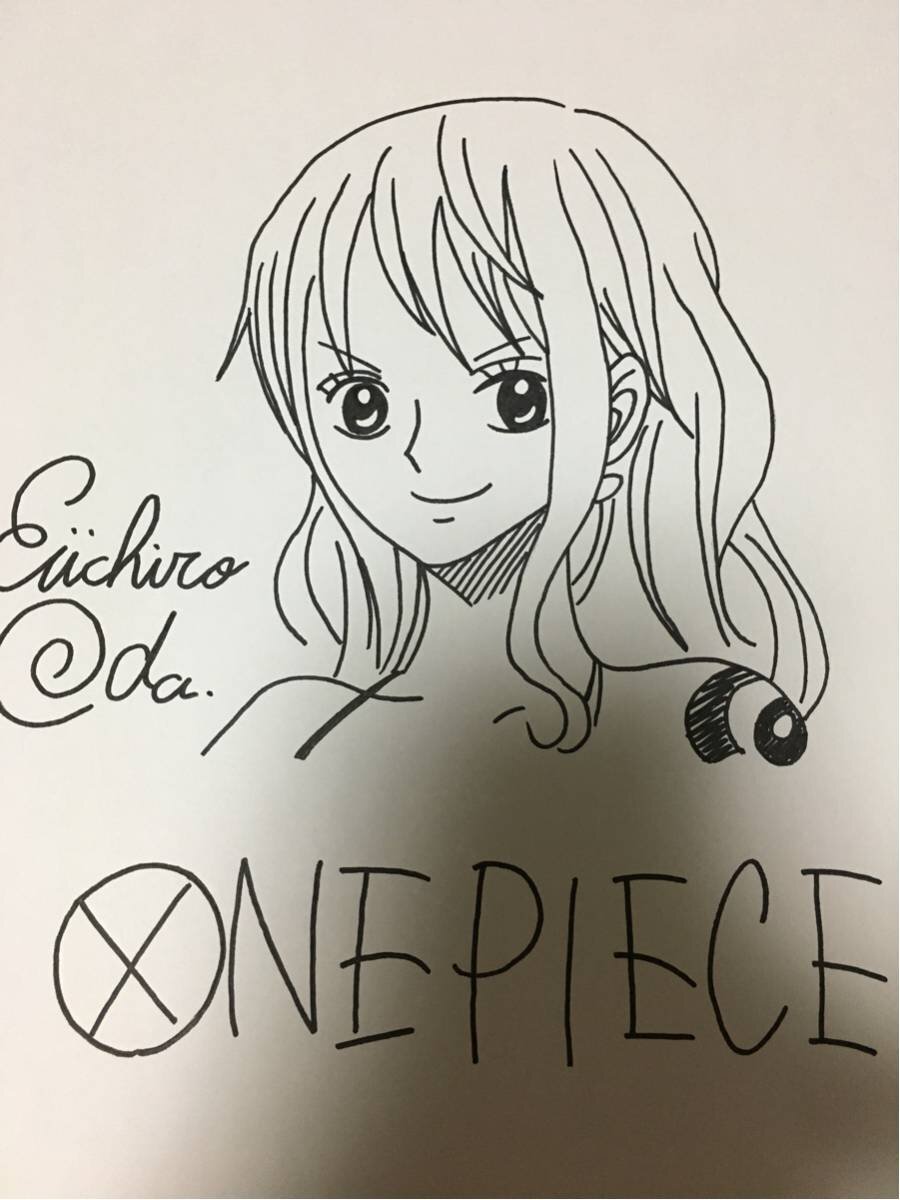 Educational counterfeit reference image (t536515644.1). — educational counterfeit (FAKE) shikishi reference associated with Eiichiro ODA