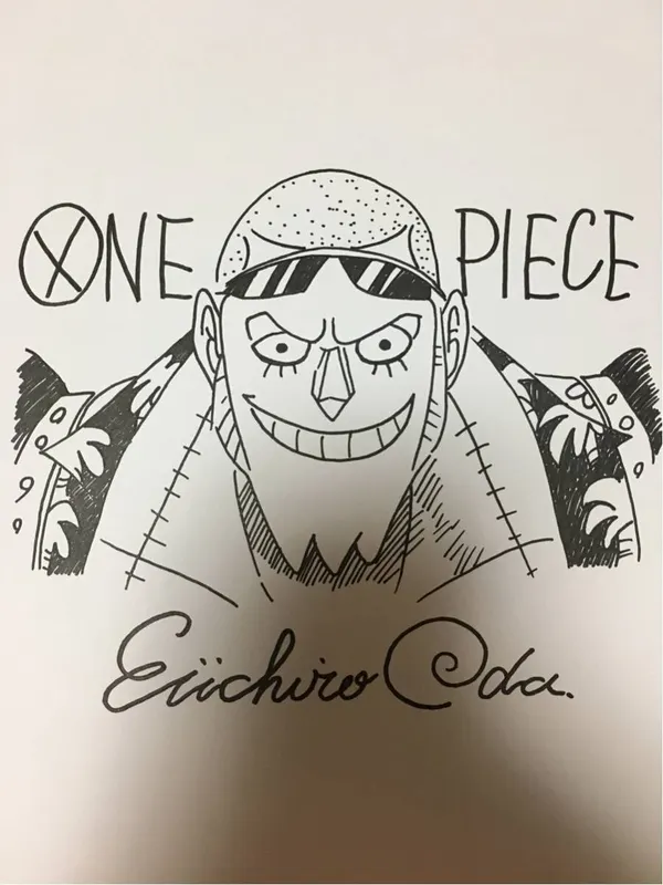 Educational counterfeit reference image (q176634128.1). — educational counterfeit (FAKE) shikishi reference associated with Eiichiro ODA