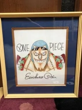 Educational counterfeit reference image (q201064858). — educational counterfeit (FAKE) shikishi reference associated with Eiichiro ODA