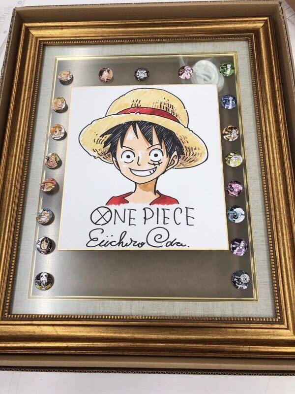 Educational counterfeit reference image (f364976516.9). — educational counterfeit (FAKE) shikishi reference associated with Eiichiro ODA