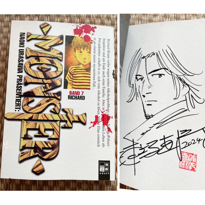 Educational authentic reference image (i-img720x720-1721905997ni1tgk173459). — educational authentic (REAL) shikishi reference associated with Naoki Urasawa