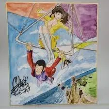 Educational counterfeit reference image (atweawttw). — educational counterfeit (FAKE) shikishi reference associated with Monkey Punch