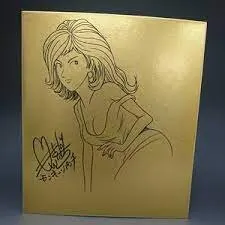 Educational counterfeit reference image (aweatewweae). — educational counterfeit (FAKE) shikishi reference associated with Monkey Punch