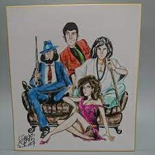 Educational counterfeit reference image (aweawraweaweew). — educational counterfeit (FAKE) shikishi reference associated with Monkey Punch
