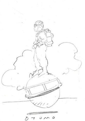 Educational authentic reference image (katsuhiro-otomo-steamboy). — educational authentic (REAL) shikishi reference associated with Katsuhiro Otomo