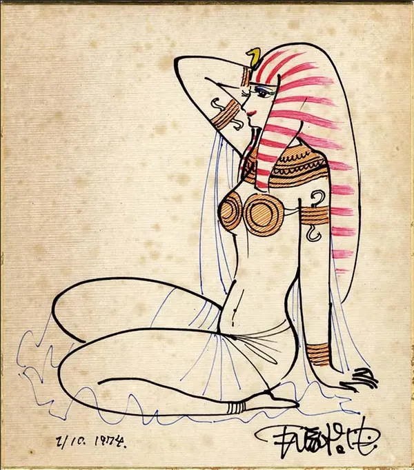 Educational authentic reference image (Screenshot 2024-01-23 041443). — educational authentic (REAL) shikishi reference associated with Osamu Tezuka