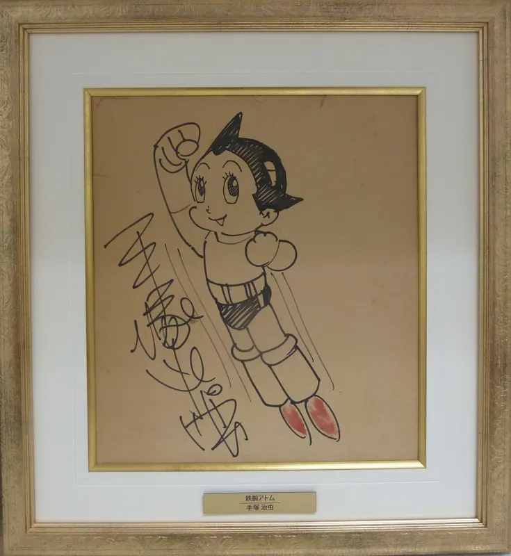 Educational authentic reference image (tumblr_o1ub8dktqJ1uxdsgao1_1280). — educational authentic (REAL) shikishi reference associated with Osamu Tezuka