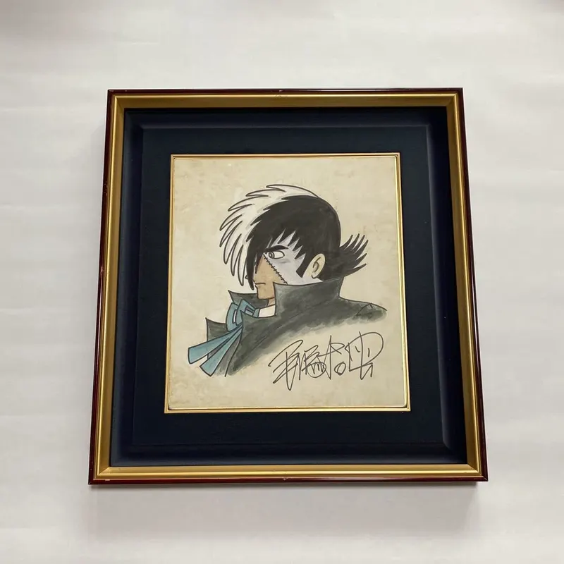 Educational counterfeit reference image (k471351121.1). — educational counterfeit (FAKE) shikishi reference associated with Osamu Tezuka