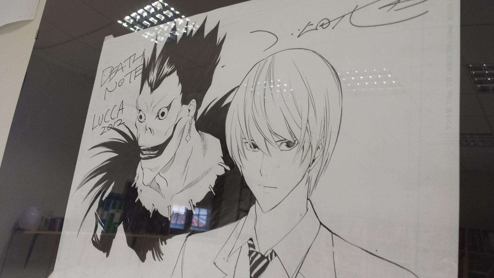 Educational authentic reference image (Bu2wMFuIEAA0PdZ). — educational authentic (REAL) shikishi reference associated with Takeshi Obata
