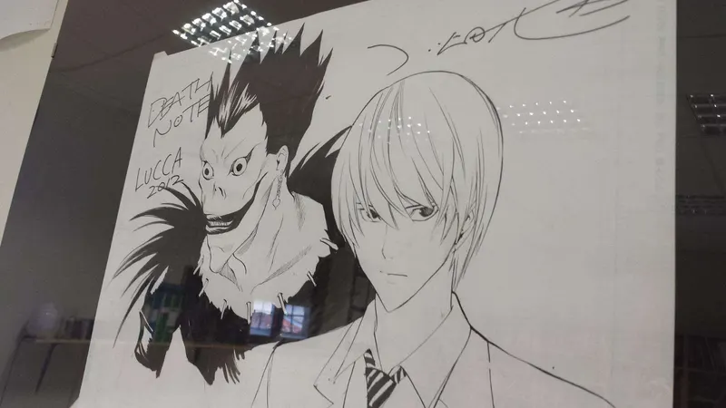 Educational authentic reference image (Bu2wMFuIEAA0PdZ). — educational authentic (REAL) shikishi reference associated with Takeshi Obata