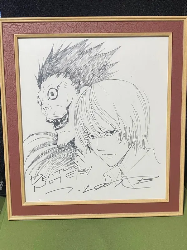 Educational authentic reference image (i-img900x1200-1722012620768dtllpt). — educational authentic (REAL) shikishi reference associated with Takeshi Obata