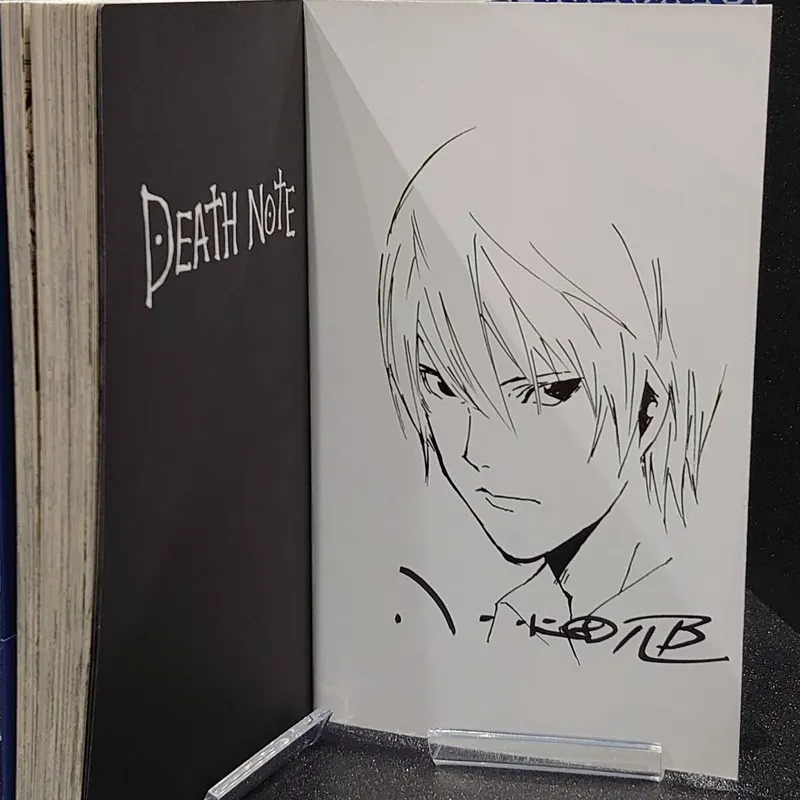 Educational counterfeit reference image (b1061508746.3). — educational counterfeit (FAKE) shikishi reference associated with Takeshi Obata