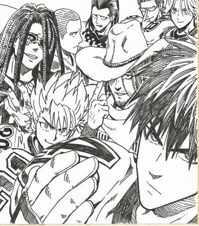 Educational authentic reference image (eyeshield-21-celebrates-12-years-03-400x453). — educational authentic (REAL) shikishi reference associated with Yusuke Murata