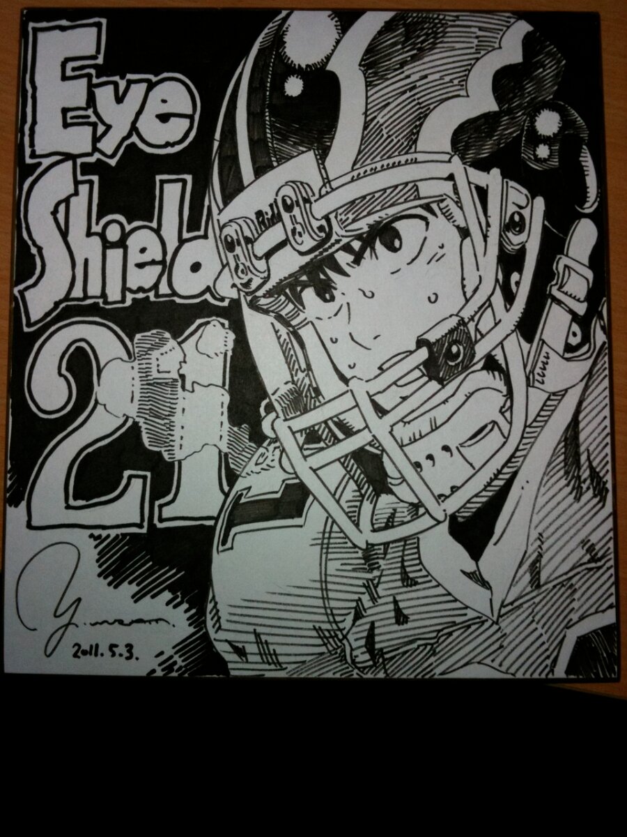 Educational authentic reference image (tumblr_lklnl389JM1qfwog5o4_1280). — educational authentic (REAL) shikishi reference associated with Yusuke Murata