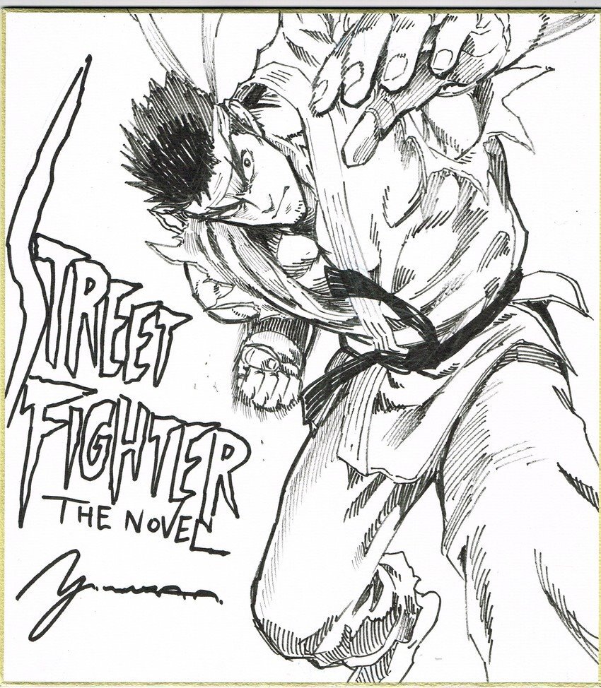 Educational authentic reference image (130455219_674665119876346_8640704608887694106_n). — educational authentic (REAL) shikishi reference associated with Yusuke Murata