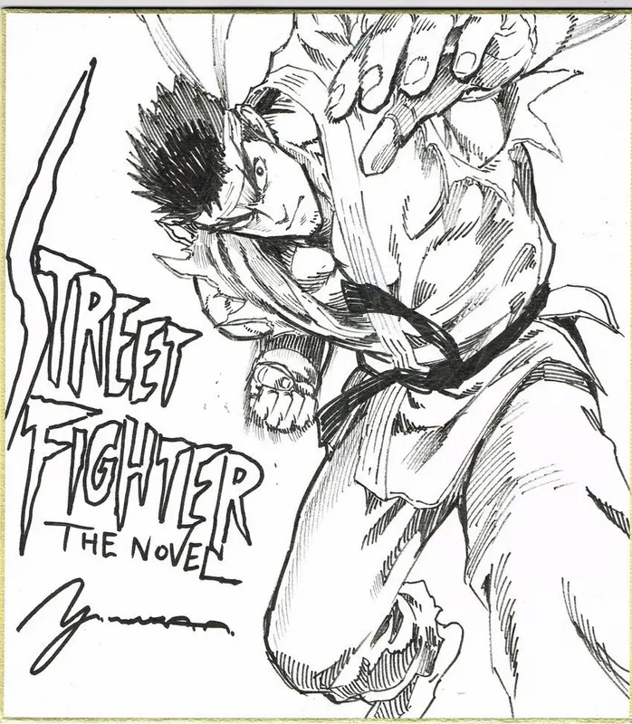 Educational authentic reference image (130455219_674665119876346_8640704608887694106_n). — educational authentic (REAL) shikishi reference associated with Yusuke Murata