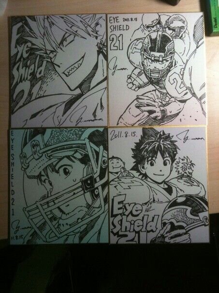 Educational authentic reference image (bbe03870871848a00166de84b0bf7290). — educational authentic (REAL) shikishi reference associated with Yusuke Murata