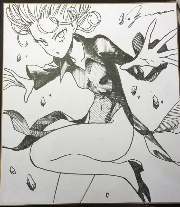 Educational authentic reference image (tumblr_ptuf3y4Scy1sjroblo1_1280). — educational authentic (REAL) shikishi reference associated with Yusuke Murata