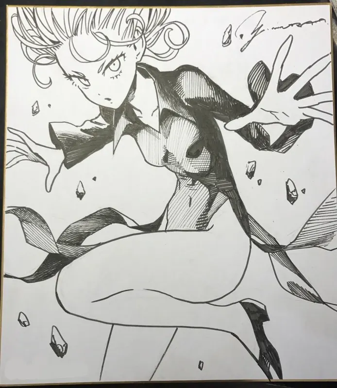 Educational authentic reference image (tumblr_ptuf3y4Scy1sjroblo1_1280). — educational authentic (REAL) shikishi reference associated with Yusuke Murata