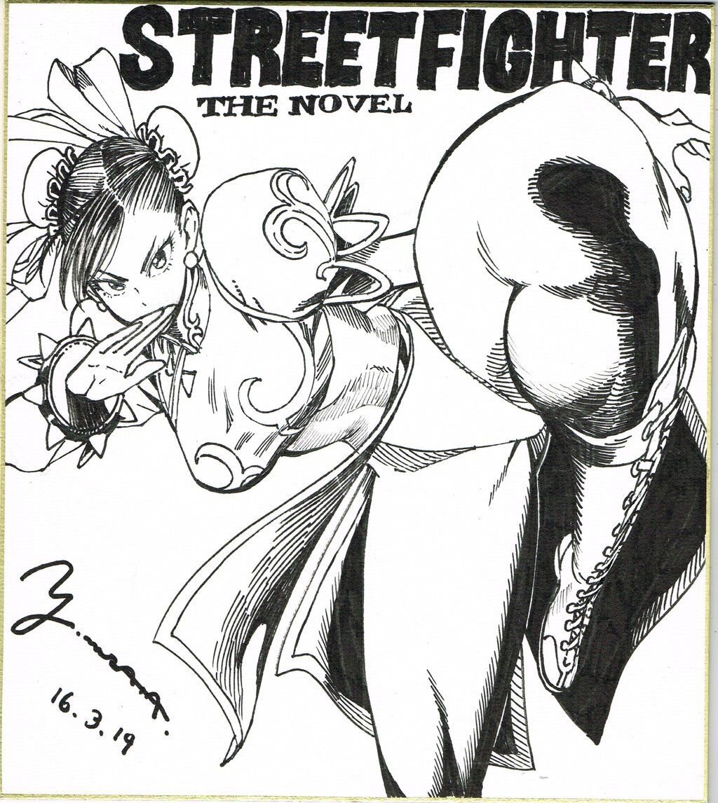 Educational authentic reference image (f7fbynjglbv11). — educational authentic (REAL) shikishi reference associated with Yusuke Murata