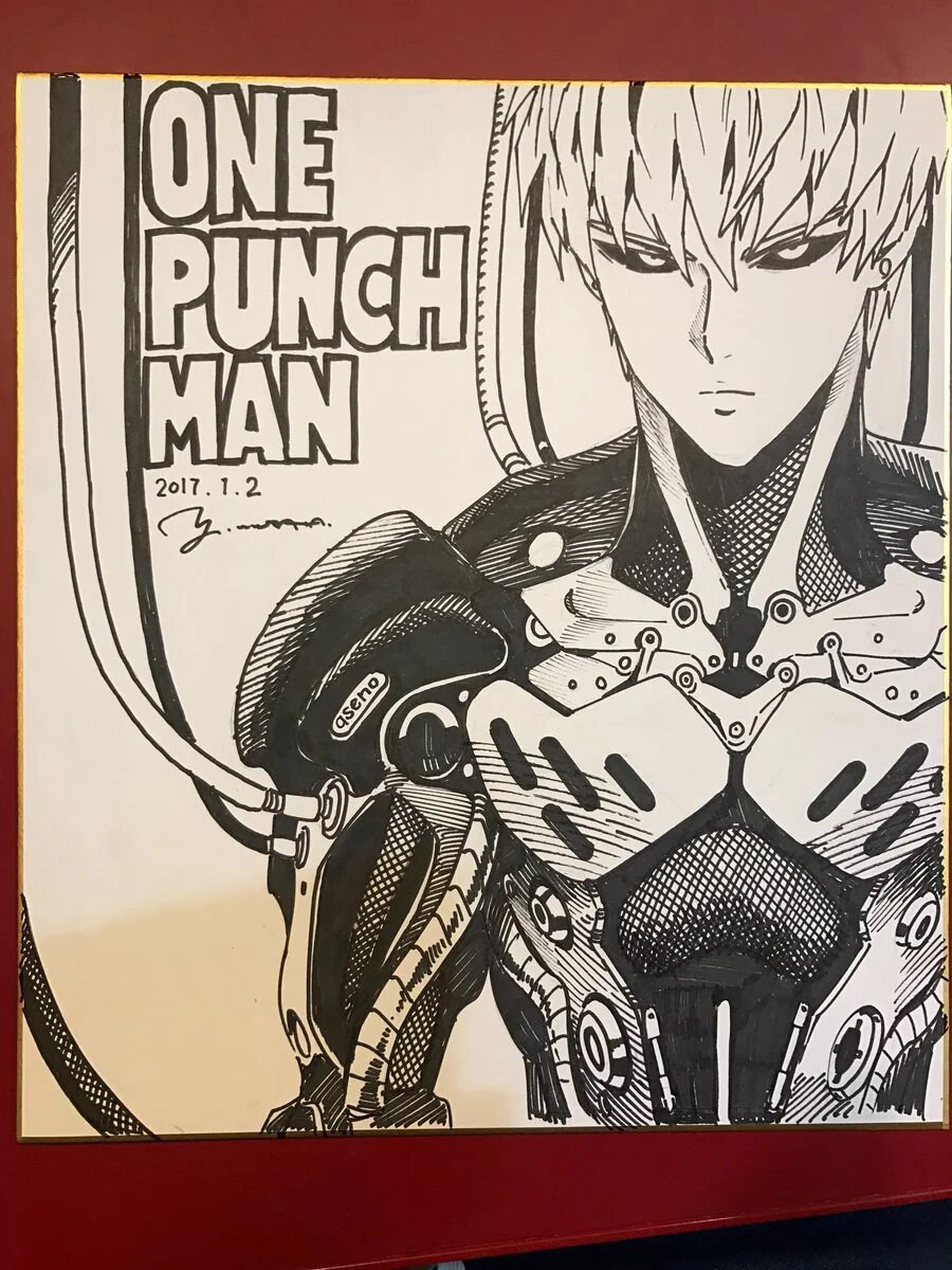 Educational authentic reference image (WELpKwYx-MefFhy-K3qgjAWJ1chNqj4HhIx8RqXRi8s). — educational authentic (REAL) shikishi reference associated with Yusuke Murata