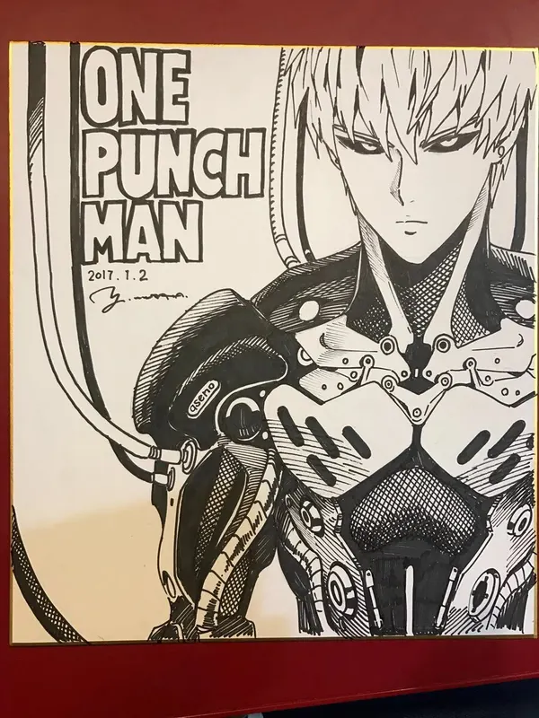 Educational authentic reference image (WELpKwYx-MefFhy-K3qgjAWJ1chNqj4HhIx8RqXRi8s). — educational authentic (REAL) shikishi reference associated with Yusuke Murata