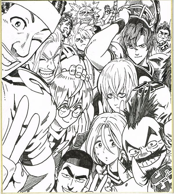 Educational authentic reference image (1406379777). — educational authentic (REAL) shikishi reference associated with Yusuke Murata
