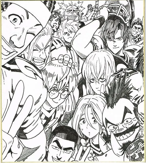 Educational authentic reference image (1406379777). — educational authentic (REAL) shikishi reference associated with Yusuke Murata