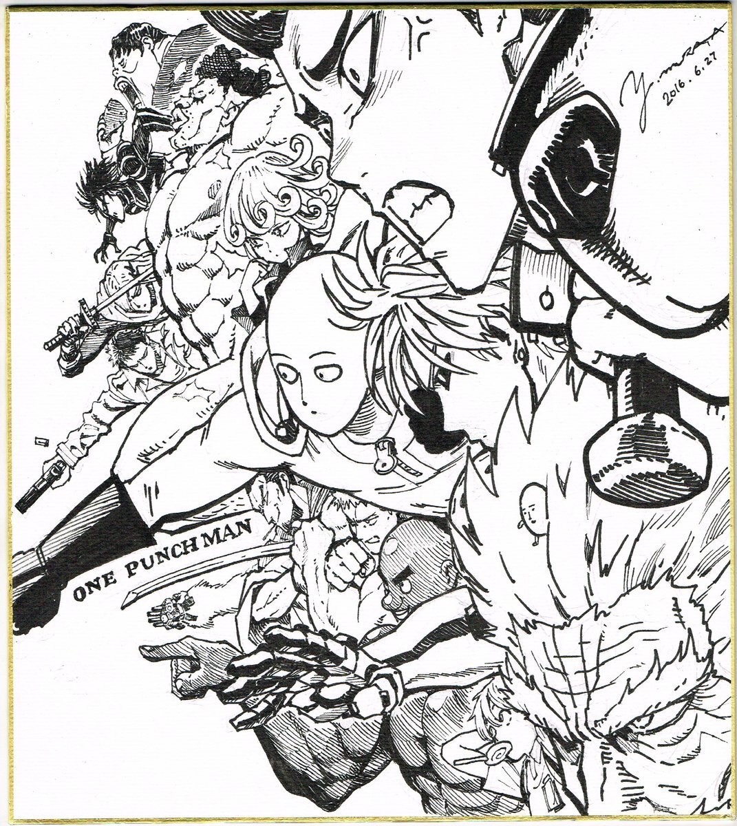 Educational authentic reference image (Enme3fsVkAARboV). — educational authentic (REAL) shikishi reference associated with Yusuke Murata