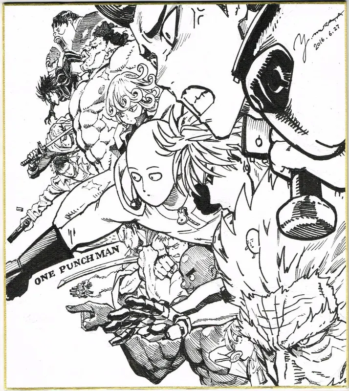 Educational authentic reference image (Enme3fsVkAARboV). — educational authentic (REAL) shikishi reference associated with Yusuke Murata