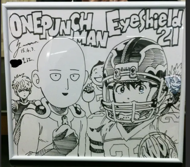 Educational authentic reference image (CBpIFLqVIAEKgbg). — educational authentic (REAL) shikishi reference associated with Yusuke Murata