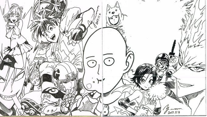 Educational authentic reference image (b47015ec78dc4a31419803c41e728c1d). — educational authentic (REAL) shikishi reference associated with Yusuke Murata