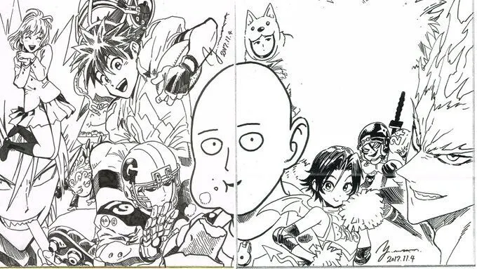 Educational authentic reference image (b47015ec78dc4a31419803c41e728c1d). — educational authentic (REAL) shikishi reference associated with Yusuke Murata