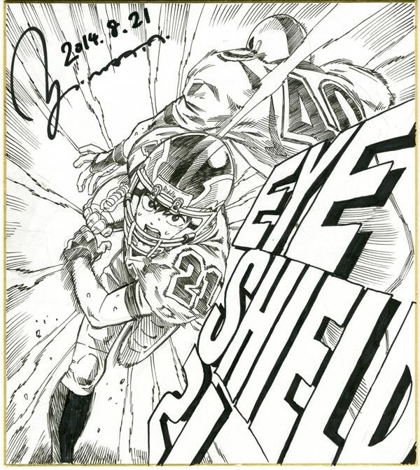 Educational authentic reference image (BvftqaACYAAzTAn). — educational authentic (REAL) shikishi reference associated with Yusuke Murata