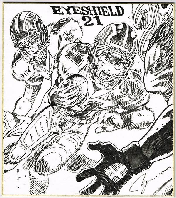 Educational authentic reference image (Btjo1GVCEAEgwaW). — educational authentic (REAL) shikishi reference associated with Yusuke Murata