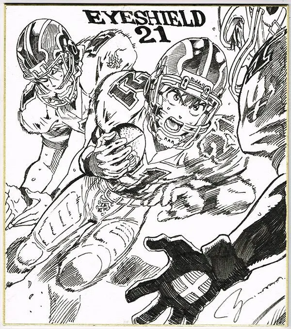 Educational authentic reference image (Btjo1GVCEAEgwaW). — educational authentic (REAL) shikishi reference associated with Yusuke Murata