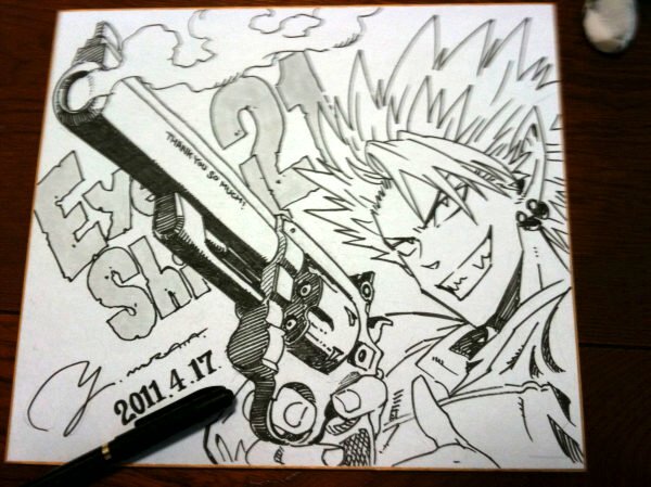 Educational authentic reference image (C2kQeR7UkAAFz0Y). — educational authentic (REAL) shikishi reference associated with Yusuke Murata