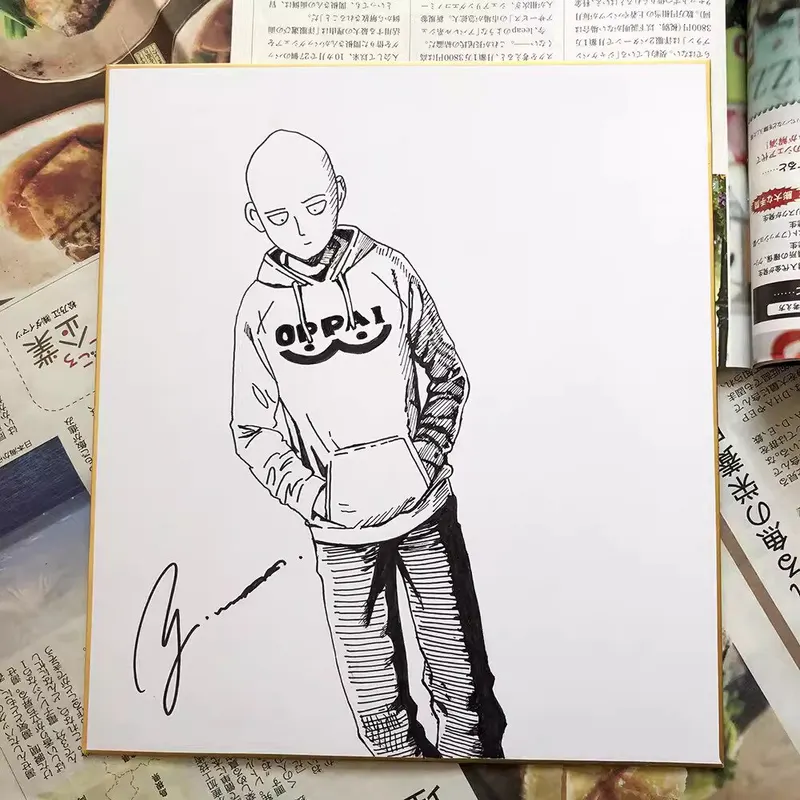 Educational counterfeit reference image (O1CN01IrXEYI2EFWJGRTr9b_!!38798715.jpg_Q75.jpg_). — educational counterfeit (FAKE) shikishi reference associated with Yusuke Murata