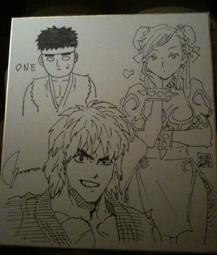 Educational authentic reference image (e6d3385158004a406b5e36c0f27796c1). — educational authentic (REAL) shikishi reference associated with ONE