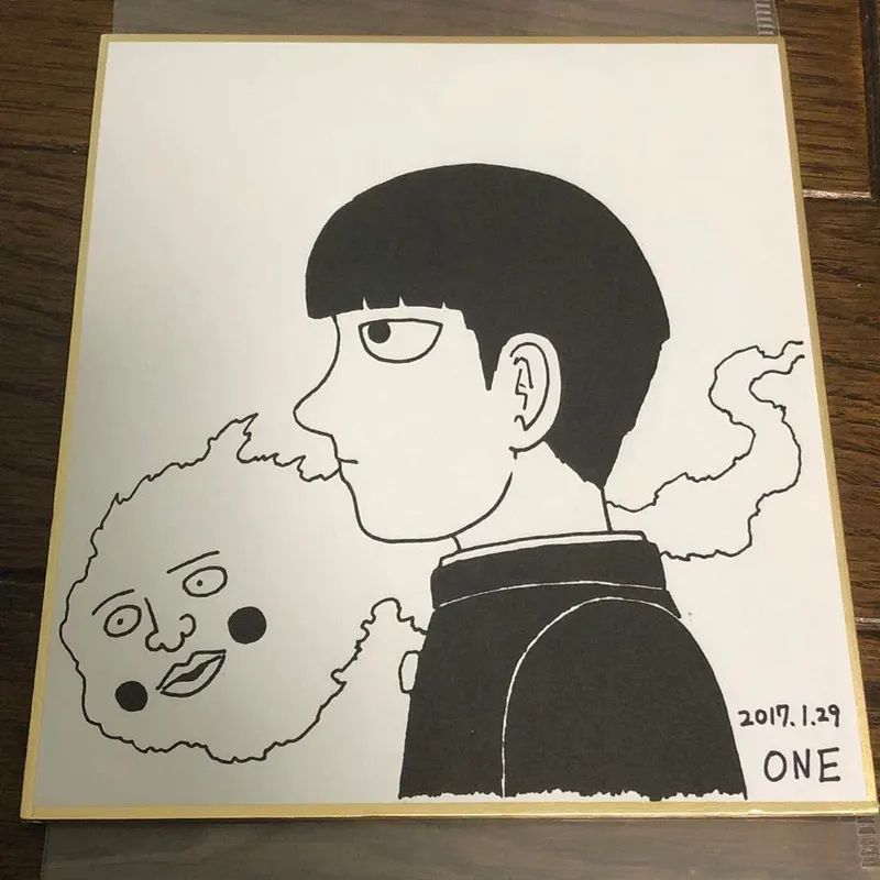 Educational authentic reference image (61b90JwhgmL). — educational authentic (REAL) shikishi reference associated with ONE
