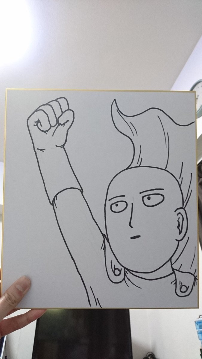 Educational authentic reference image (CbPkPQyVIAAxSS6). — educational authentic (REAL) shikishi reference associated with ONE