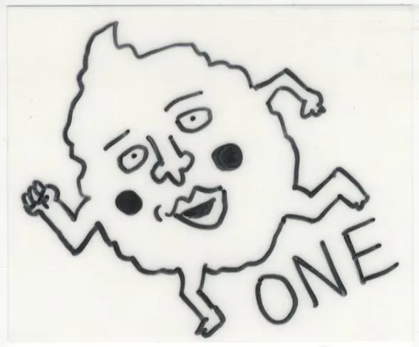 Bonus for purchasing all volumes of Mob Psycho 100 from Manga One SHOP mail order — educational authentic (REAL) shikishi reference associated with ONE