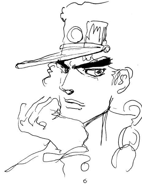 Educational authentic reference image (5b666cb49ca24edfc72b29db6b741e88). — educational authentic (REAL) shikishi reference associated with Araki Hirohiko