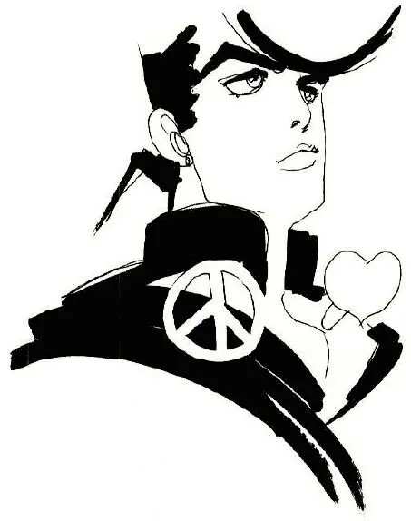 Educational authentic reference image (56a480d95944acc3cda40ed6bb583d95). — educational authentic (REAL) shikishi reference associated with Araki Hirohiko