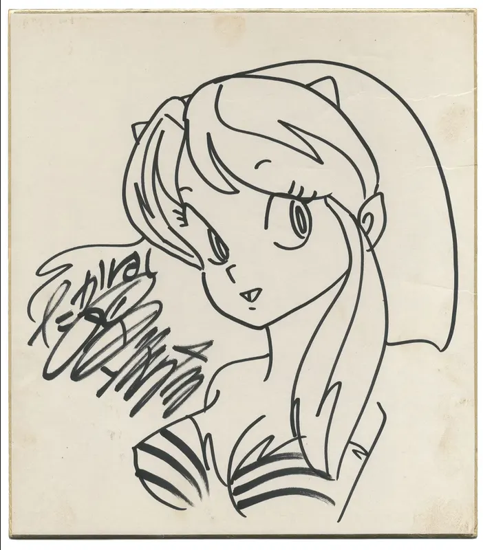 Educational authentic reference image (Screenshot 2024-01-26 at 11-37-10 0001489904.octet-stream (AVIF Image 1500 × 1710 pixels) — Scaled (54%)). — educational authentic (REAL) shikishi reference associated with Rumiko Takahashi